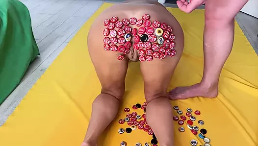 Asmr 100 caps on ass doggystyle milf cumshot .