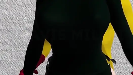 Один ударник, Фубуки и Сайтама // Пародия