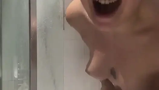 Steamy Shower Orgasm