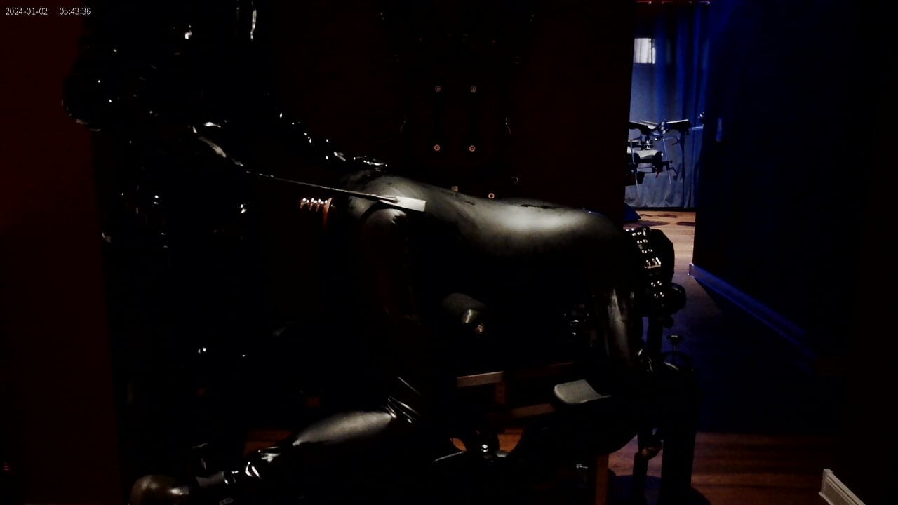 Slave gets whipped and then fucked