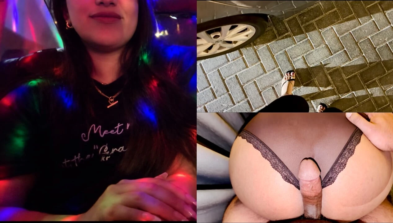 I seduce A Taxi Driver At The Nightclub And I Convince him To Give Me Creampie