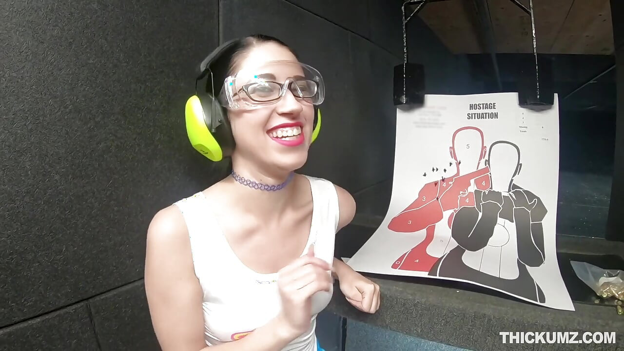 Thickumz - Alex Coal gets a load of cum on her ass