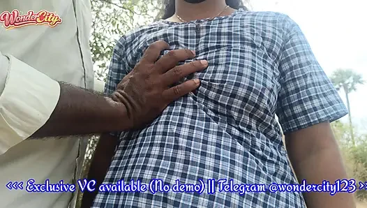 Tamil school girl forest side fucking