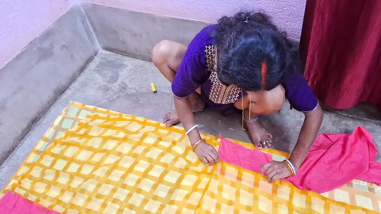 Indian newly married wife