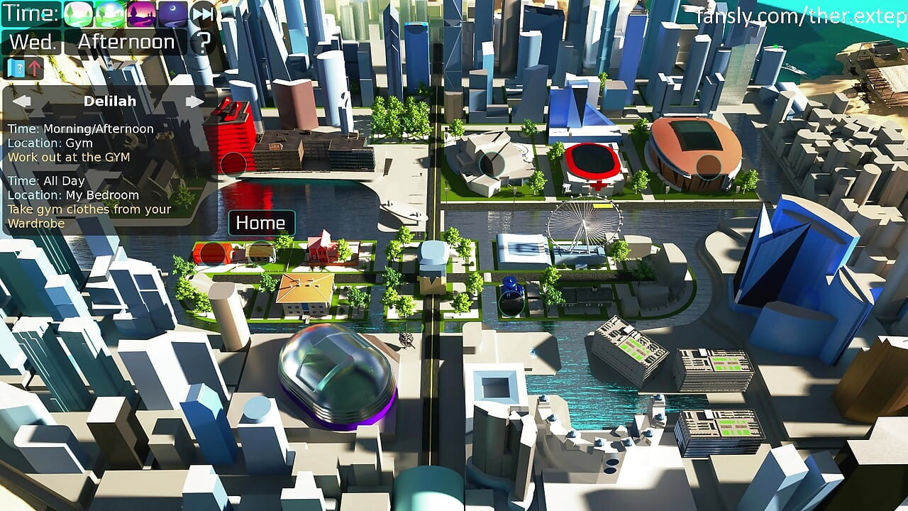 Milfy City Playthrough episodul 1 - Scenă