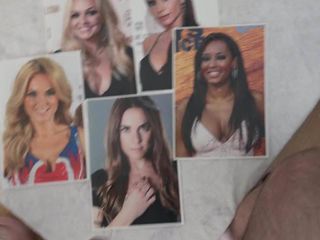 Sperma eerbetoon: Gerri, Emma, ​​Victoria, Mel B&amp;C (Spice Girls)