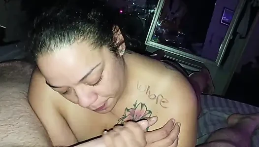 Blowjob agresif berlanjut