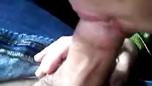 Great Amateur Blowjob and Cum Swallow In A Parked Car!