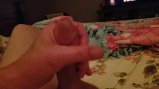 jerking my big cock