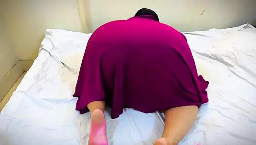 Sweet and Beautiful Irani Young Girl with Big Ass & wide pussy in arab hotel for sex