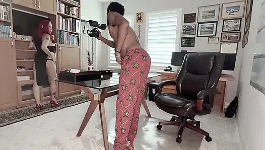 BBC Slutting Out a Horny Redhead