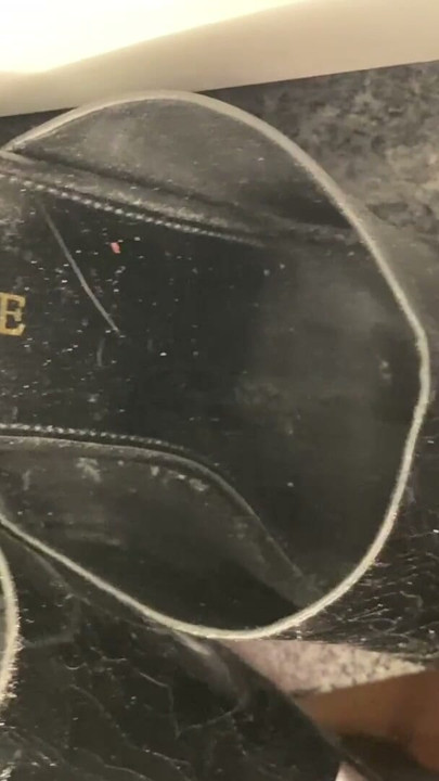 Cum on Black Mules per user request | Clip 1