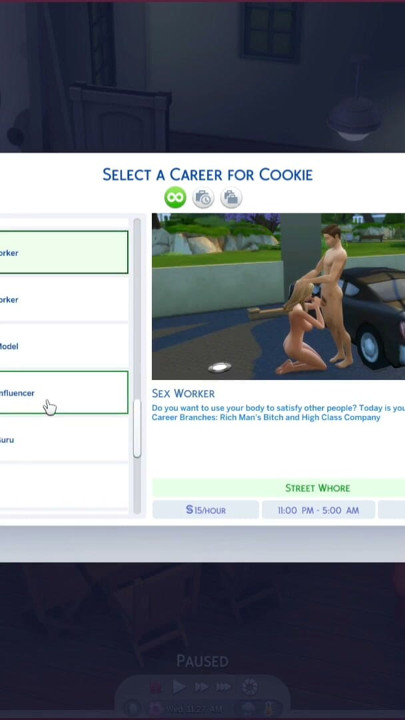 Sims 4 - Kencan, threesome acak dan mencari kerja | Clip 1