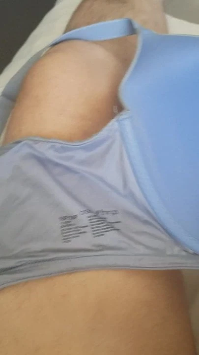Cum in wife's dirty bra
