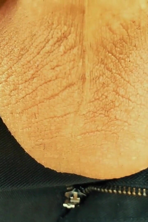 Twink Testicles Movements in Outdoor - Fast Motion Vid and Pulsating Orgasm