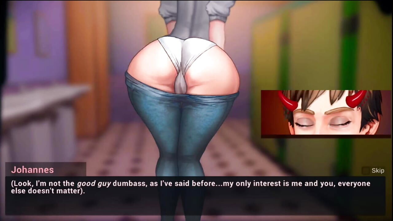 Taffy Tales # 29 - Jessica le dio a Johannes una mamada en el baño ... Johannes tiene una propuesta de amor ... hizo un poco de anal.