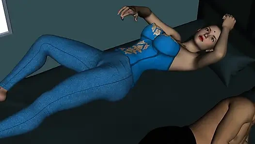 Bhabi ki chudai mote land se