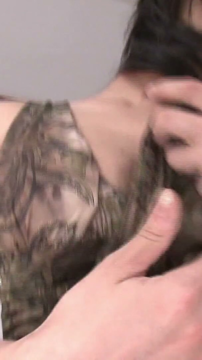 sex addicted guys finger and fuck shy Japanese girl at porn casting | Clip 2