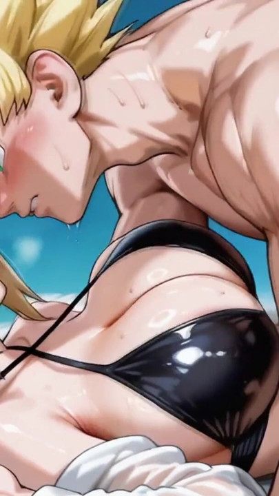 Goku - SSJ (DB) x Tsunade (Naruto) | Clip 1