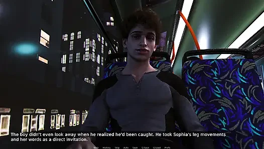 Awam Sophia Real Fuck Edition - Sophia’s Insane Lust - Fucking a Young Stranger on the Bus