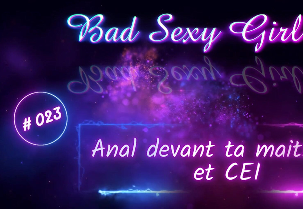 023 - Anal in front of your mistress and CEI