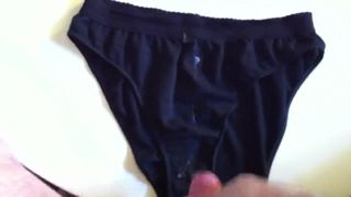 cum on wifes step mom panties