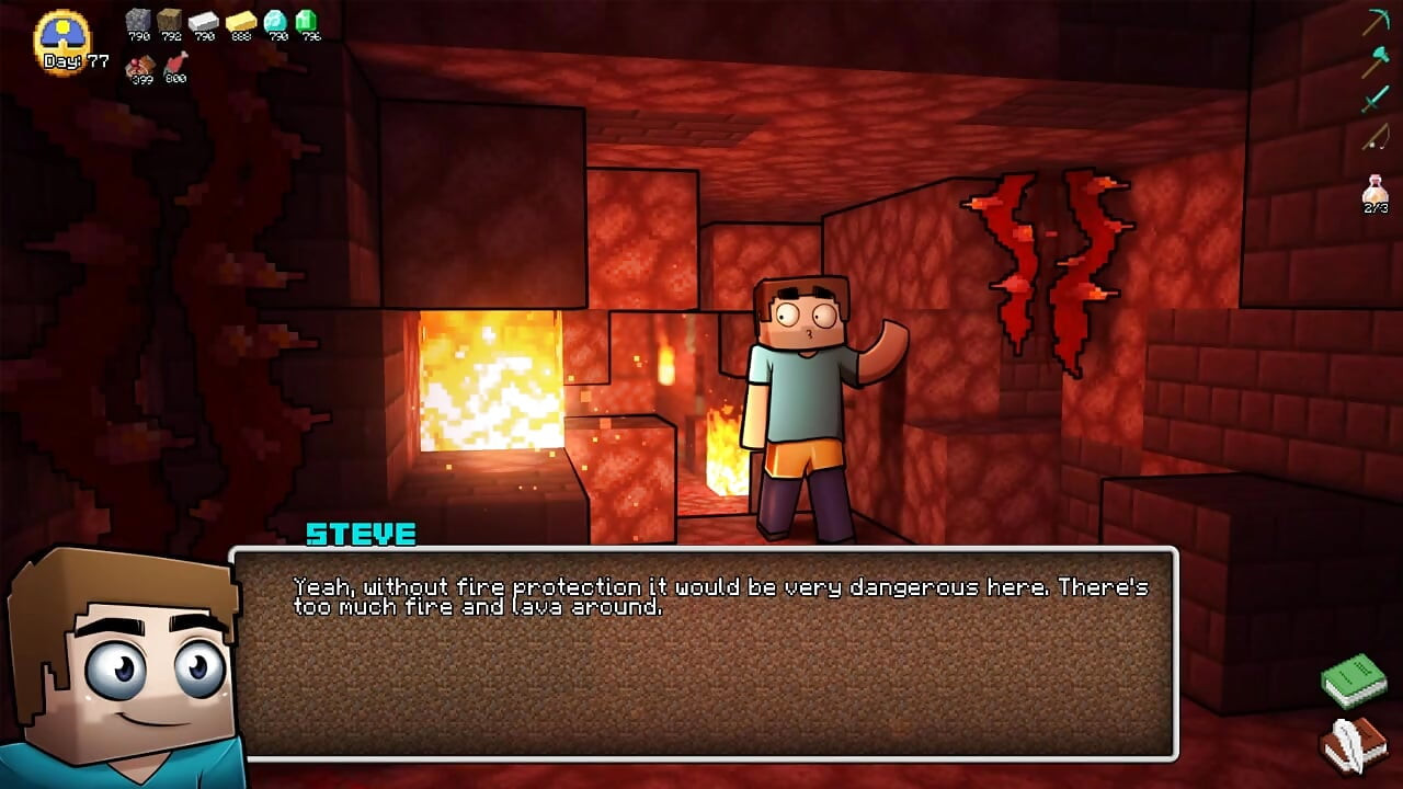 Minecraft HornyCraft - भाग 36 ब्लेज़ गर्ल सेक्सी कामुक बेब !! Loveskysanhentai द्वारा