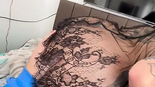 My naughty sister-in-law moaned a lot sucking my cock and let me cum inside her pussy