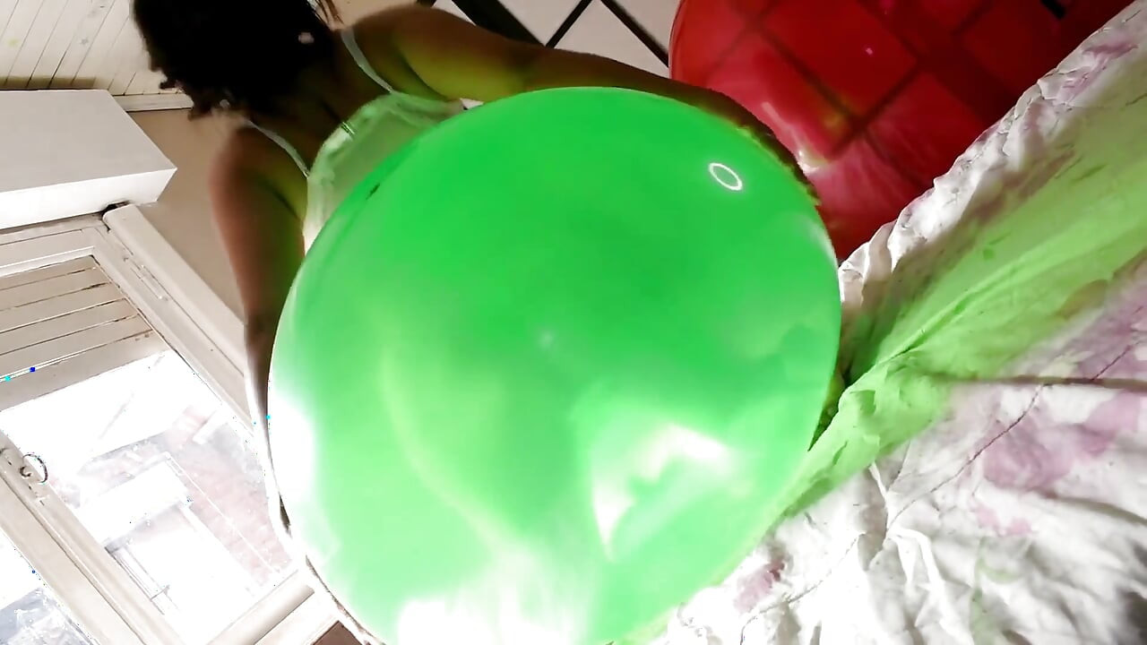 Kjør store krystallballonger i morgensolen - Bunny Looner