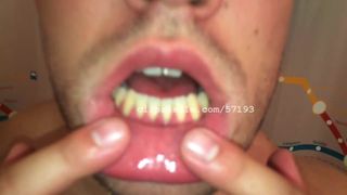 Mouth Fetish - Bruce Mouth Video 5