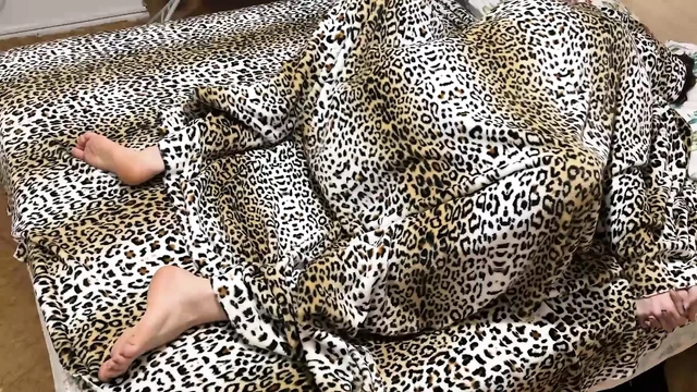 Passionate Couple Quick Fuck In Bed