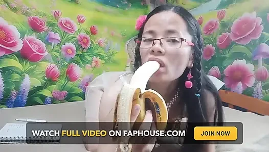 Sucking Banana Video-spezial Macht Dich an.