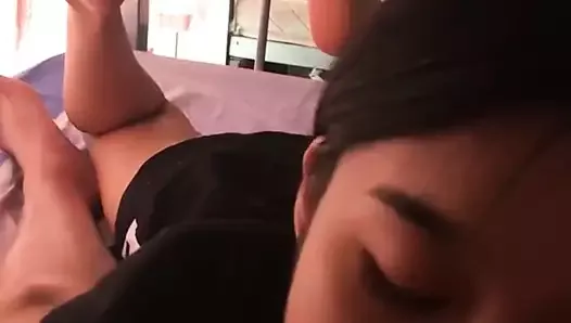 Asian blowjob