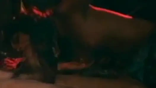 Flammende blonde feuer-leidenschaft