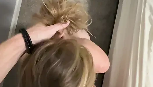 Post Super Bowl Party POV BJ Facial Cumshot