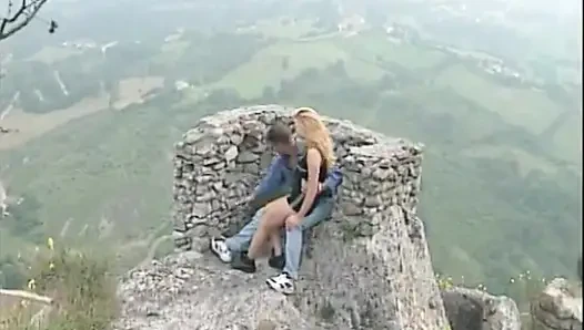 A seducer takes a new prey to an idyllic place to fuck her!
