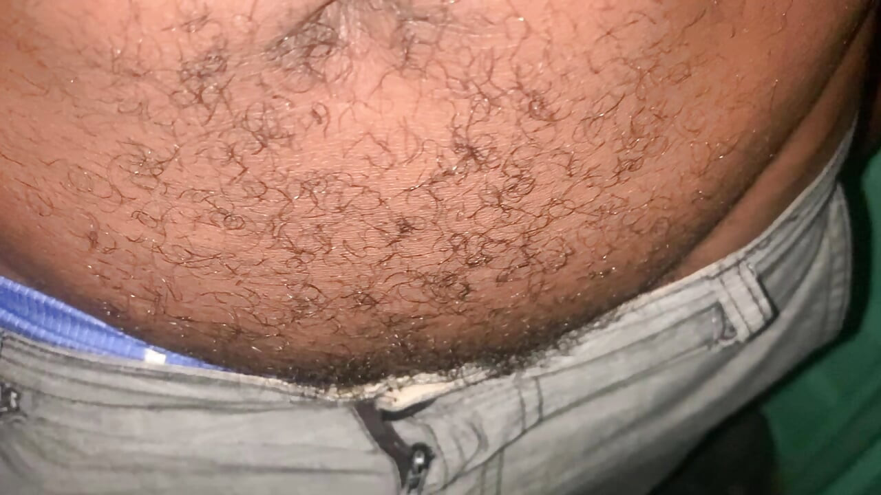 Pissing Outdoor From a Cabin Desperate Male