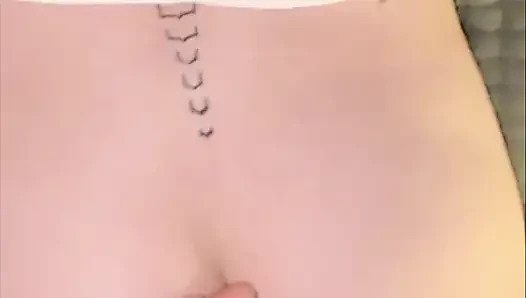 He Fucked MY Pussy Too Hard So I Told Him to Cum in my Ass While I Give Him a Foot Job for an Anal Creampie