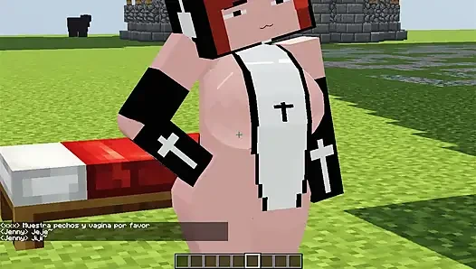 Beautiful girl dressed as a cow wants me to milk her and give her my milk