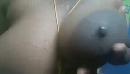 Sexig bröstshow