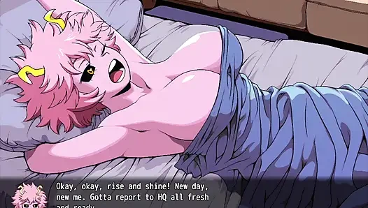 In Aktion gestreift,Minas korrupte Ops - Las Voluptosas Tetas de Mina Ashido de My Hero Academy