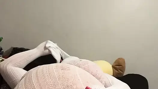 Cableknit - cewek dengan ketat lagi asik orgasme