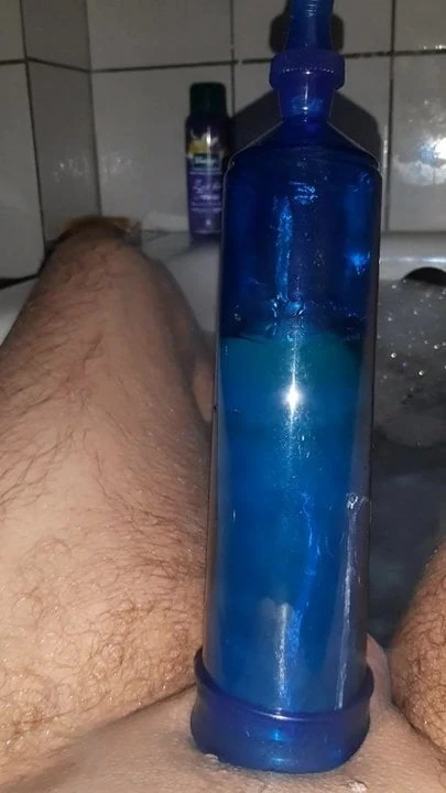 in der Badewanne schwanz Pumpe