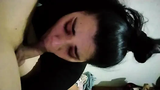 Blowjob lezat berakhir dengan anal