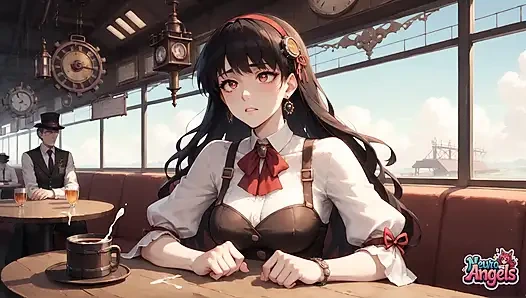 Creamy Steampunk Seduction: Maid's Whipped Cream Explosion