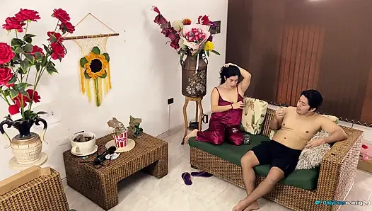 If you don't have sex with me I give you away with your sister, beautiful horny Latina, hard fucked!