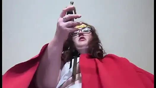 Pov giantess goddess: hukuman kentut kerajaan