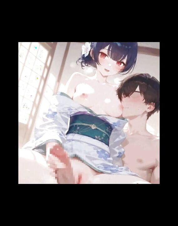 Asian Lady in Traditional Kimono Takes Big Cock – AI Generate