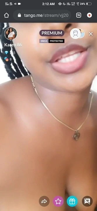 Foreign girl on Tango