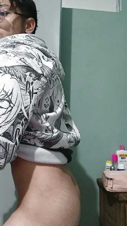 I got so hard that I uncovered myself
